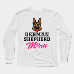 German Shepherd mom Long Sleeve T-Shirt